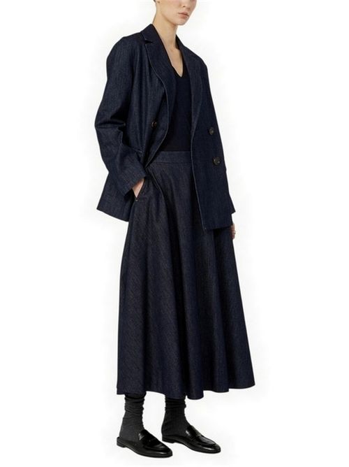 gonna donna cecile denim scuro MaxMara S | CECILE001